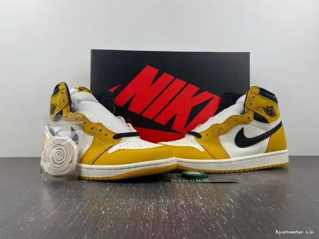 Boostmaster lin Yellow DZ5485-701 Jordan High Ochre 1 OG Air 0509